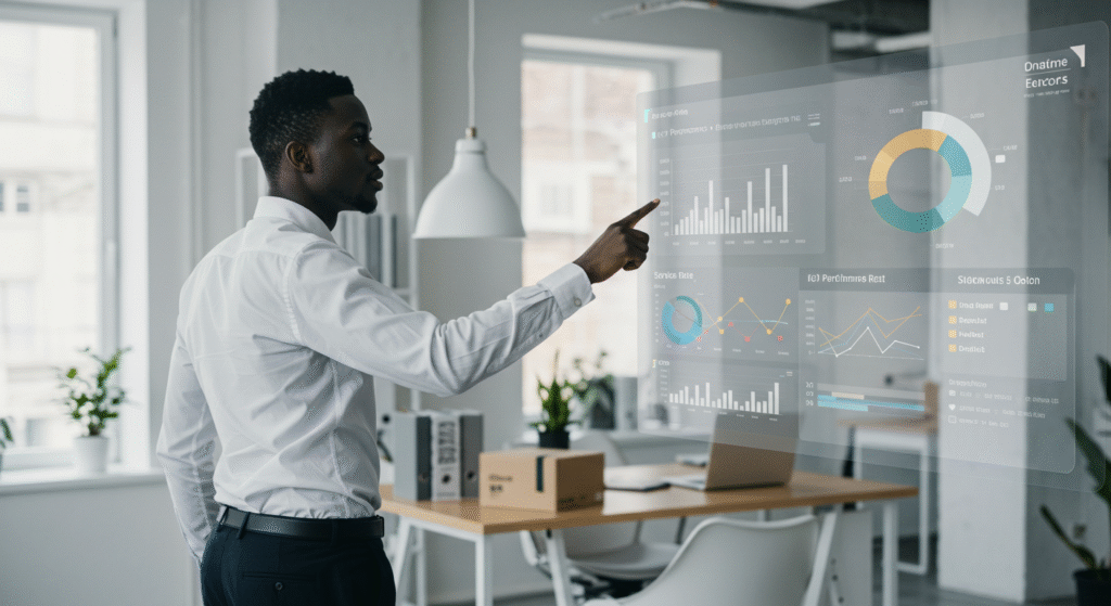 Suivi de KPI logistiques par un analyste africain