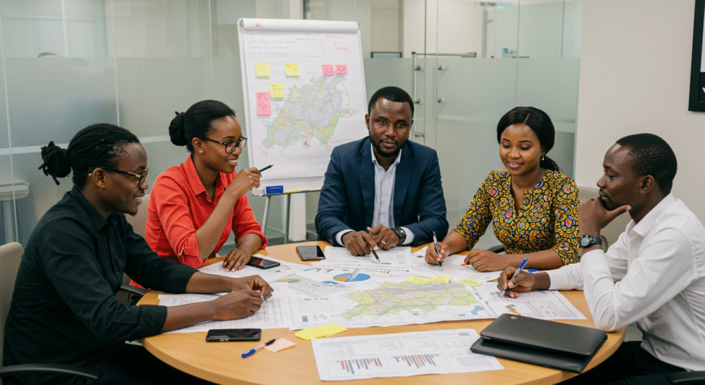 Stratégie commerciale collaborative en Afrique