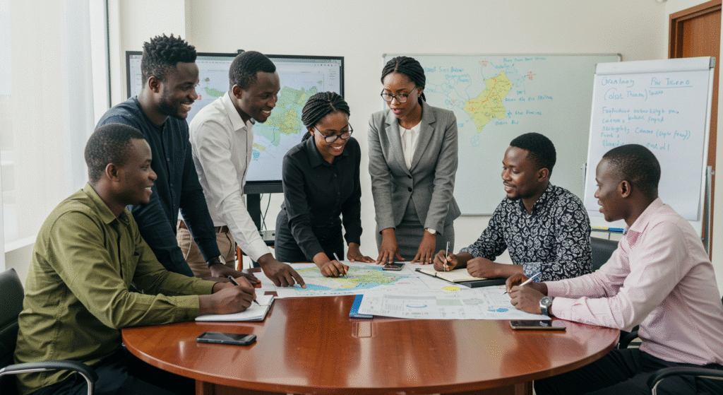 Stratégie commerciale collaborative en Afrique