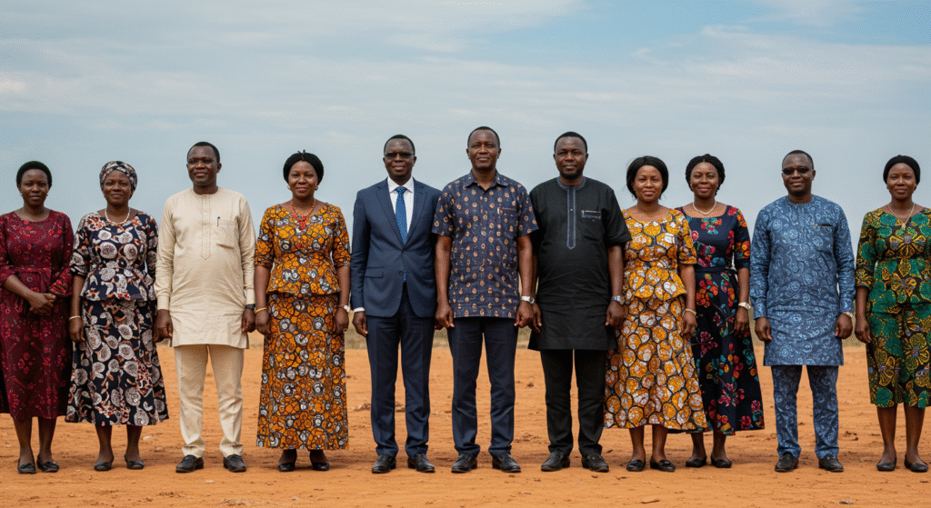 Dirigeants africains partageant leur retour d’expérience sur le participatif.